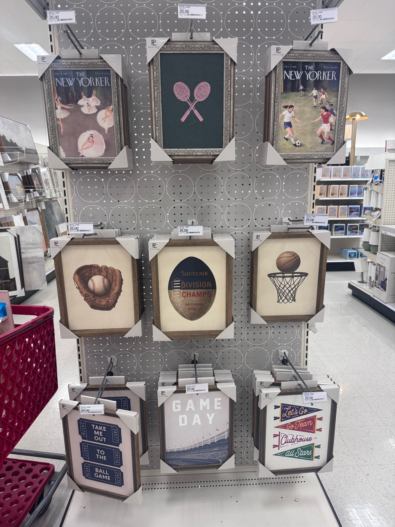 The way I’m obsessed with these new framed wall art pieces at Target! The vintage baseball ones are my fav. If only I had a boy!

#LTKHome #LTKKids