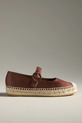 Jeffrey Campbell Ariel Mary Jane Espadrille Flats | Anthropologie (US)