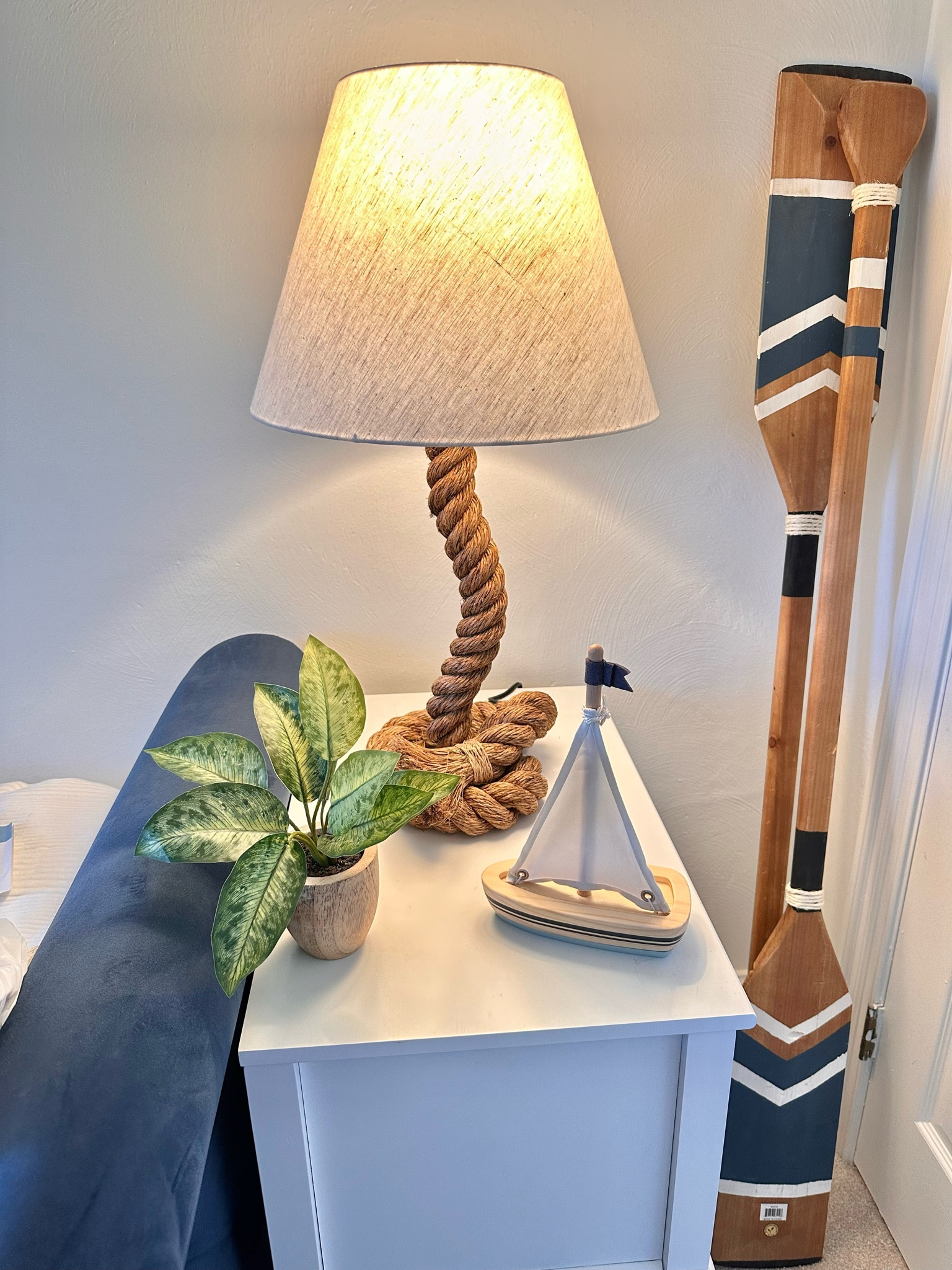 Nautical rope lamp 

Boys room// neutral decor// beachy 

#LTKFind #LTKhome #LTKkids