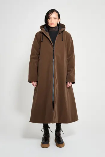 Stutterheim Mosebacke Long Matte Winter Coat | Nordstrom | Nordstrom