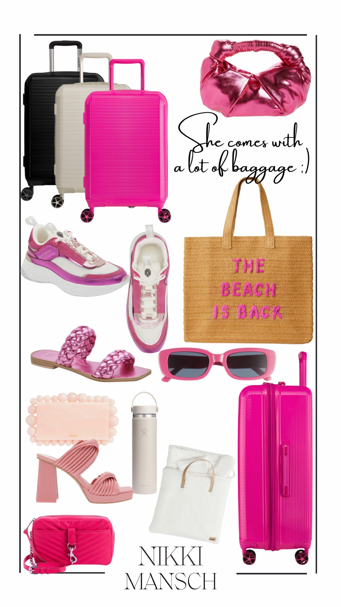 For the girl on the go NORDY SALE. Pink is a part of my personality 💕



#LTKitbag #LTKxNSale #LTKtravel