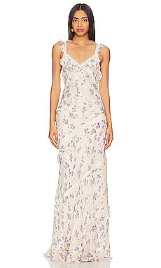 LoveShackFancy Radiance Dress in Dusty Lavender from Revolve.com | Revolve Clothing (Global)