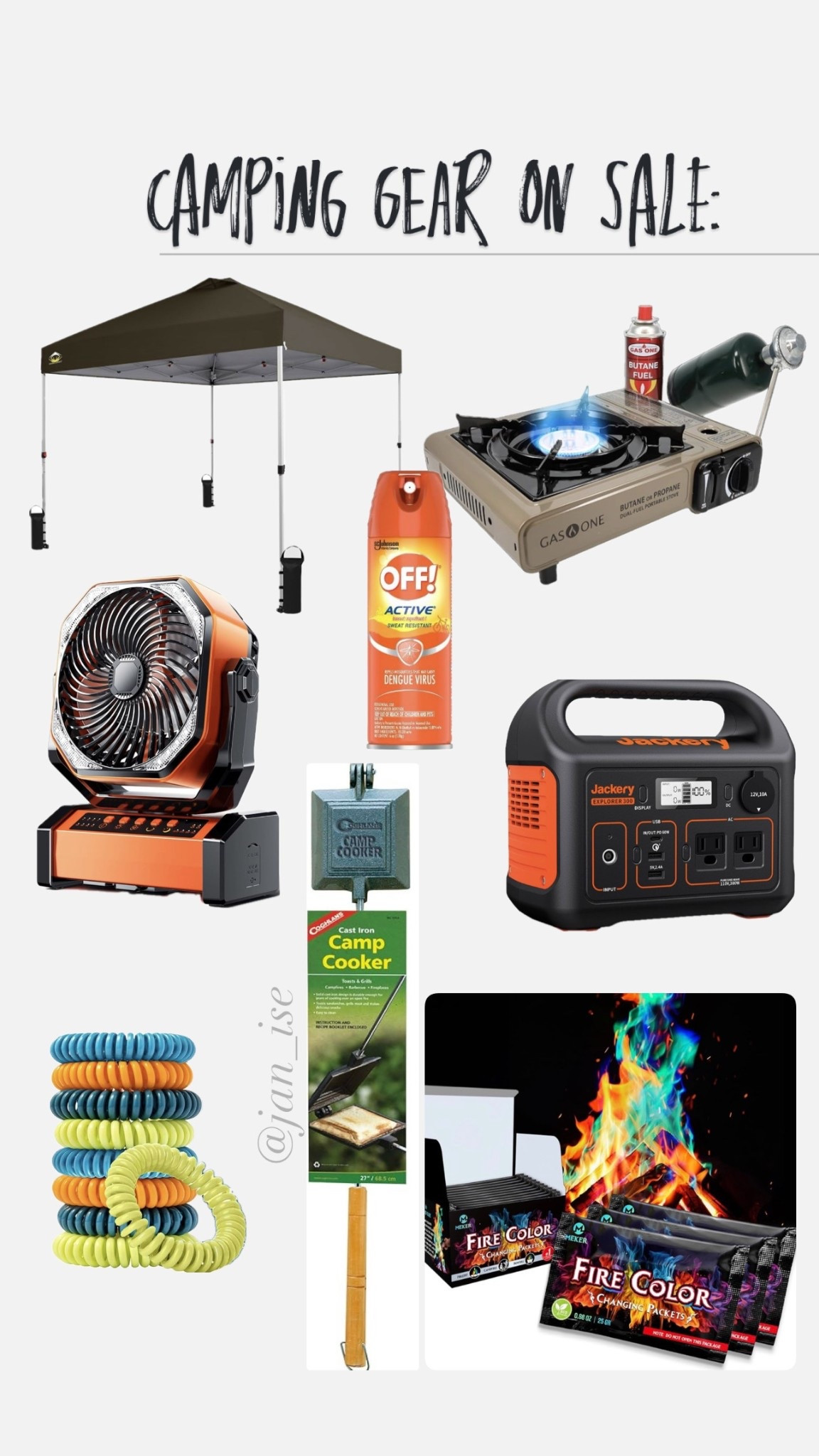 Prime Deal Alert: Camping Gear👉 for your camping adventures! The canopy comes in many other colors! The fire changing color will be a guests favorite & kids will be amazed by it!🙌

#LTKTravel #LTKFamily #LTKSaleAlert