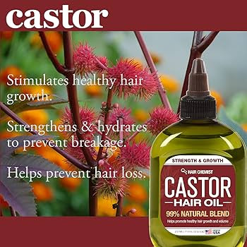 Hair Chemist Castor Oil 7.1 oz - Strengthening & Growth Stimulator for Hair Growth | Amazon (US)