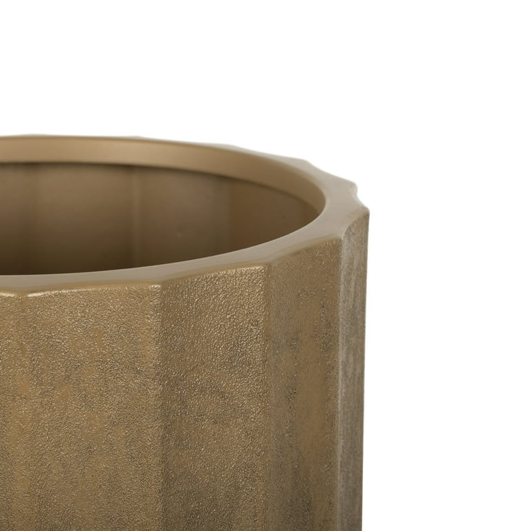 Better Homes & Gardens Adler 16 inch Resin Planter Terracotta with Modern Design for Indoor and O... | Walmart (US)