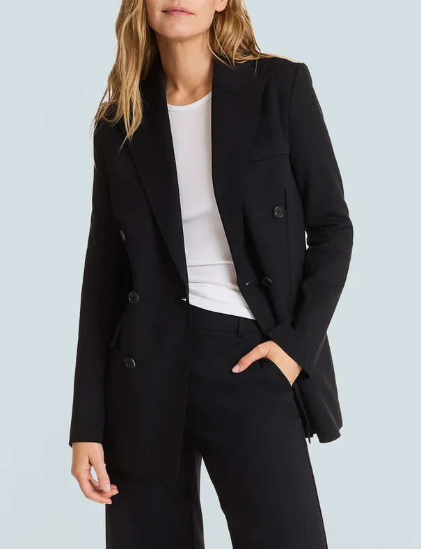 Neoprene CEO Double-Breasted Blazer | Commando®