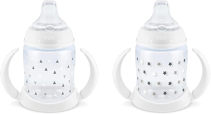 NUK Learner Cup 2-Pack, 6+ Months, Timeless Collection, 5 Oz | Amazon Exclusive | BPA Free | Spil... | Amazon (US)