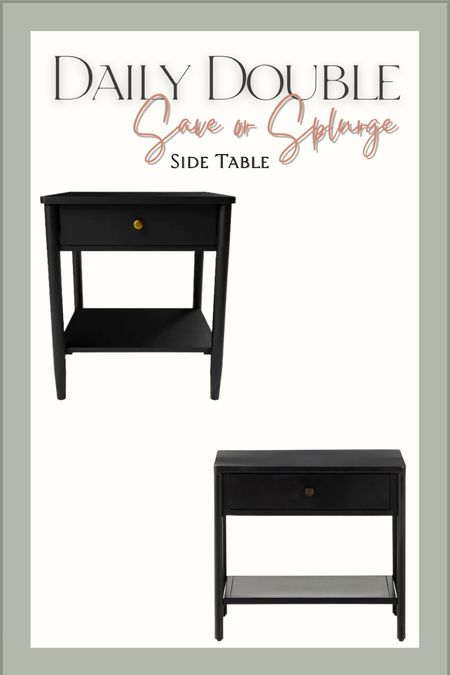 Daily Double Save or Splurge End Tables 

#LTKHoliday #LTKstyletip #LTKhome