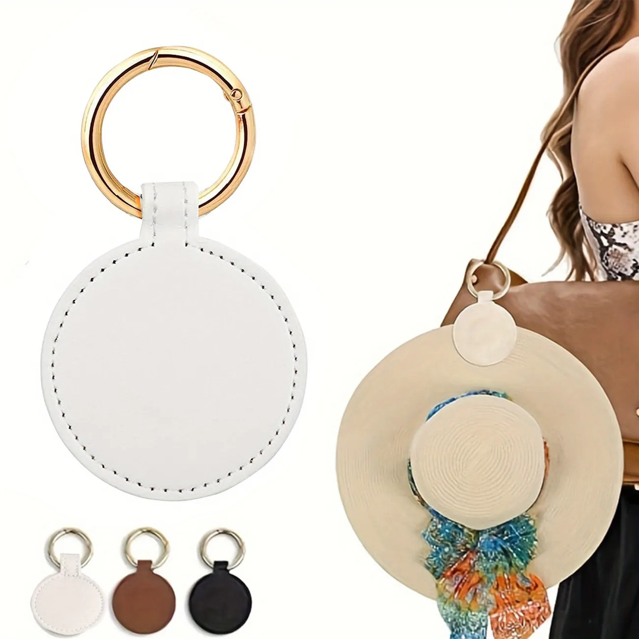 Magnetic Hat Clip On Bag Hat Holder For Handbag Backpack Luggage Pu Leather Hat Keeper Clip Trave... | Temu Affiliate Program