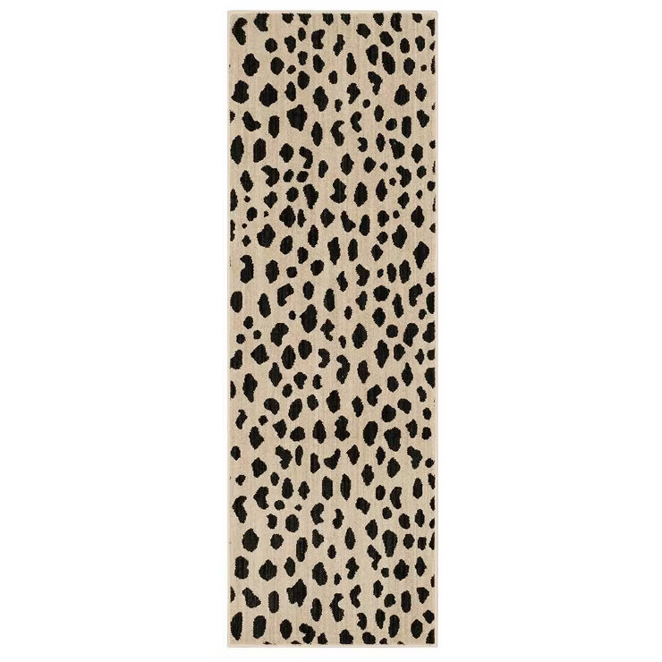 Daffodil Leopard Print Woven Rug - Opalhouse™ | Target