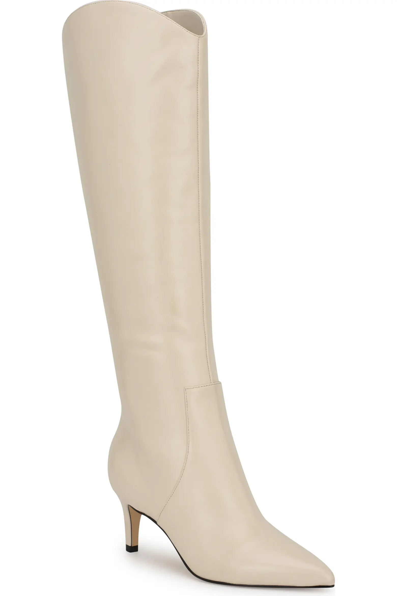 Nine West Sirena Pointed Toe Knee High Boot (Women) | Nordstrom | Nordstrom