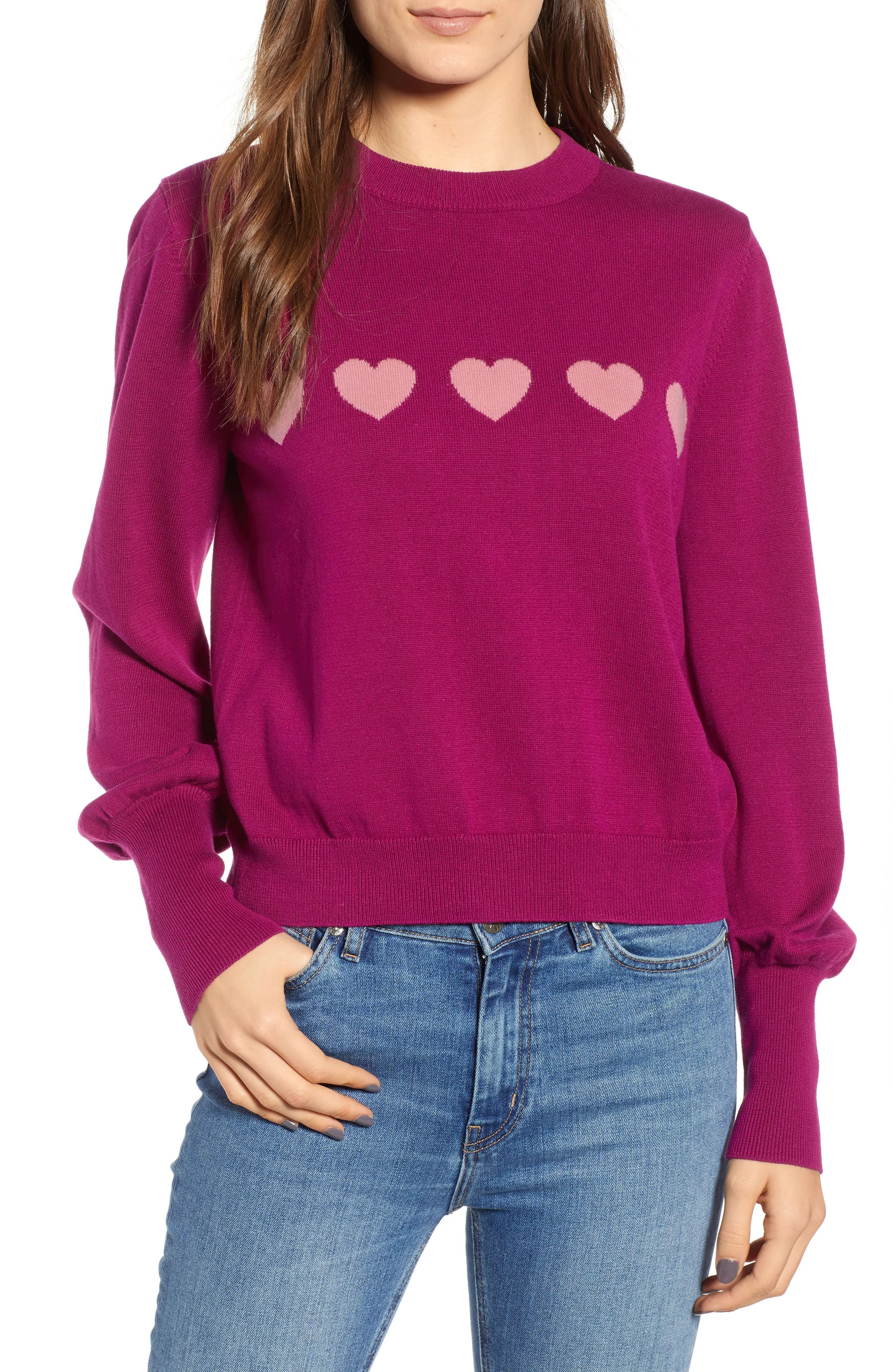 The Fifth Label Beloved Heart Intarsia Sweater | Nordstrom