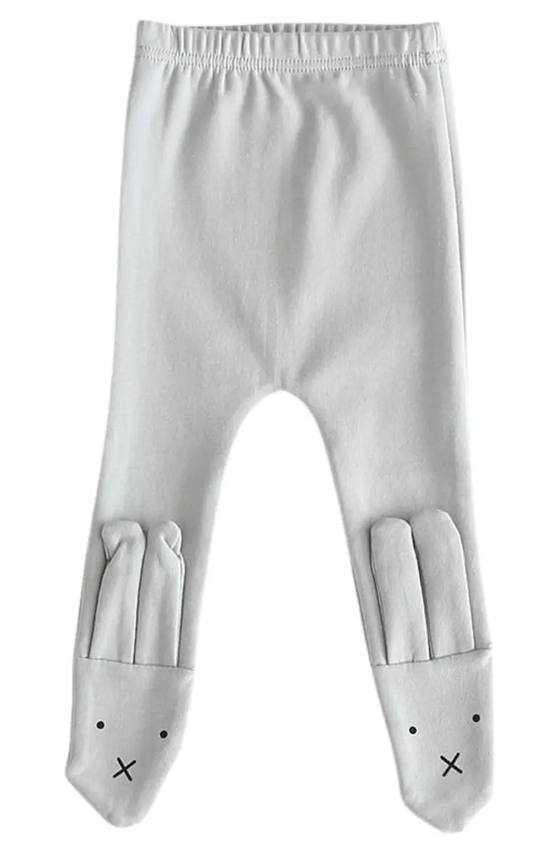 Ella Footed Cotton Bunny Leggings | Nordstrom