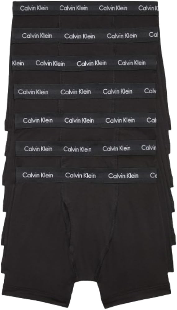 Calvin Klein Men's Cotton Stretch 7-Pack Boxer Brief | Amazon (US)
