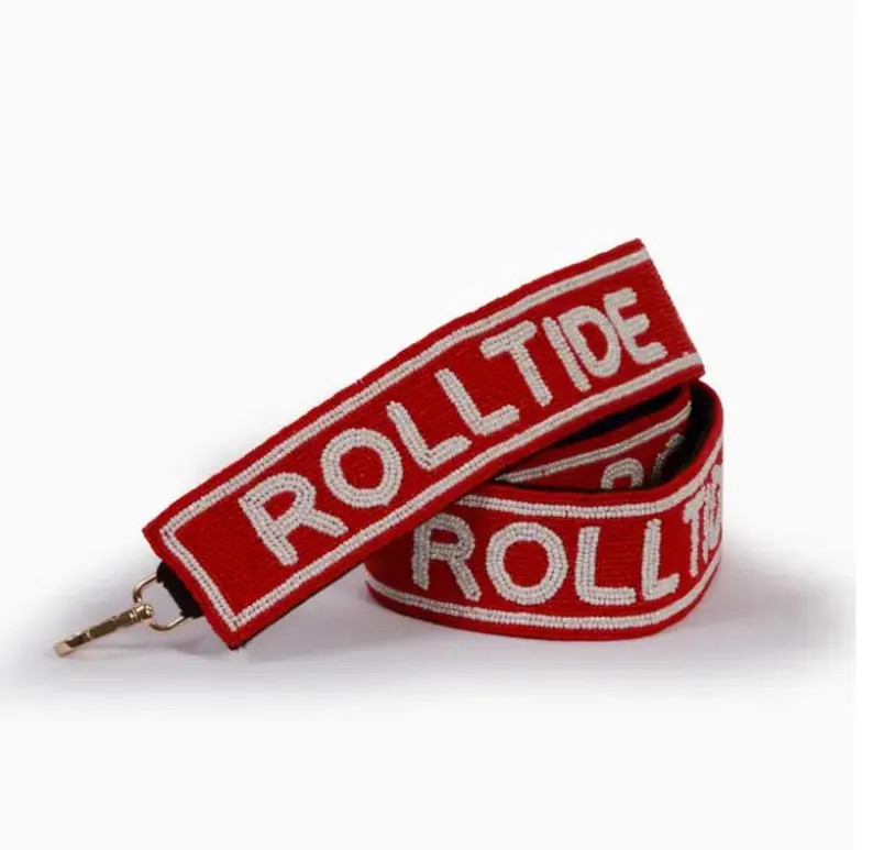 Alabama Roll Tide Beaded Purse Strap | Etsy (Global)