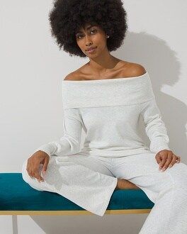 Soma SomaWKND Eco Yarn Off-Shoulder Sweater | Soma Intimates