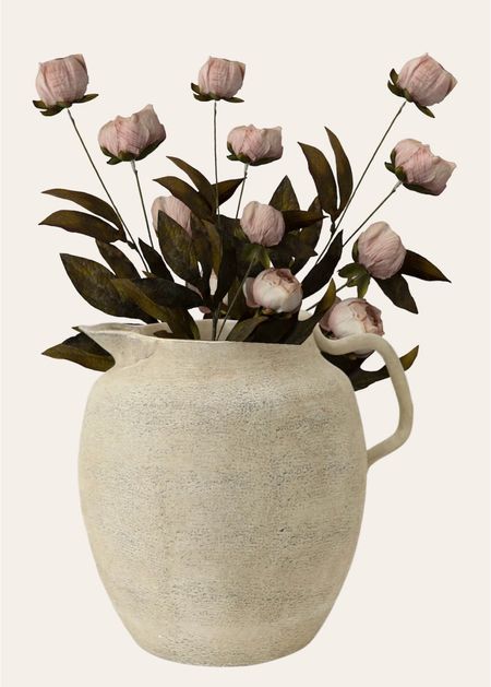 Shop the look of these gorgeous peony stems from Michael’s currently on sale for 20% off right now! Pair them with this gorgeous vase from afloral and you have yourself a beautiful spring centerpiece. 


Vase | peony | stems | Michaels | afloral | spring | home decor | florals | ceramic vase 
	•	#Springsale
	•	#vase
	•	decor
	•	#SpringFlorals
	•	#Peony
	•	#PitcherPerfect
	•	#springdecor
	•	#afloral
	•	#sale
	•	#HomeDecorInspo

#LTKsalealert #LTKSeasonal #LTKhome