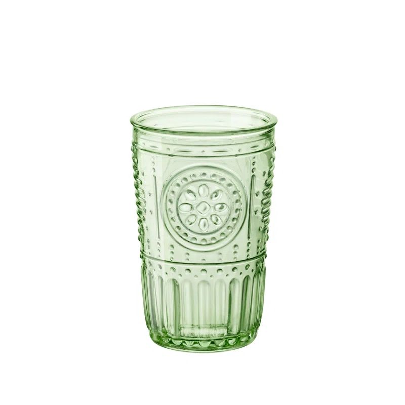 Pastel Green Theotis 10.25 Drinking Glass (Set of 4) | Wayfair North America