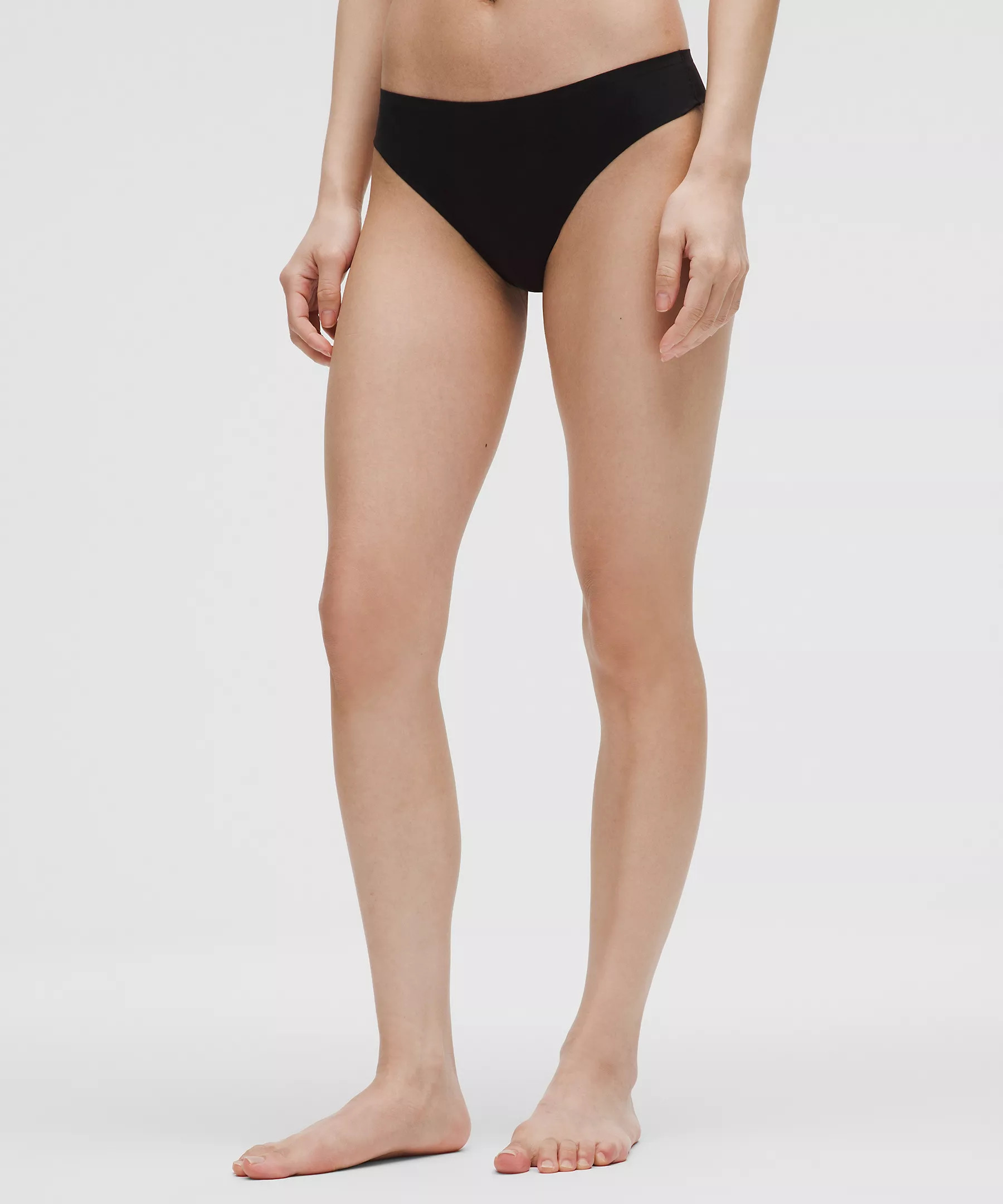 InvisiWear Mid-Rise Thong Underwear | Lululemon (US)