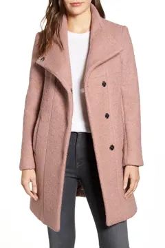 Wool Blend Bouclé Coat | Nordstrom