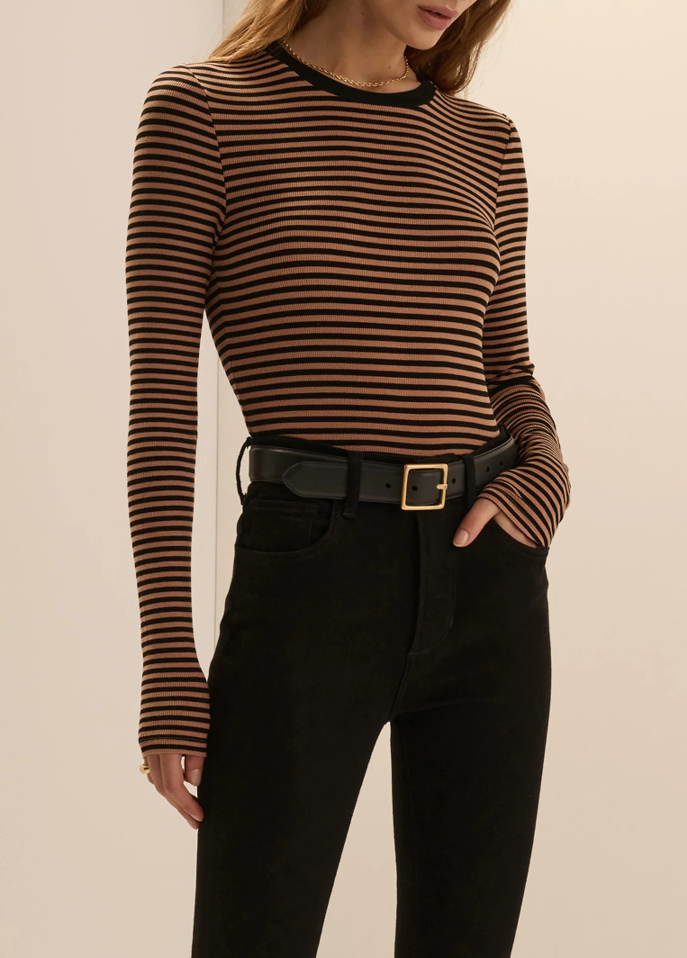 THE FOUNDATION LONG SLEEVE TOP | Favorite Daughter