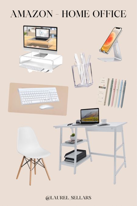 My office set up at home! Simple organization for your desk and a clean clear and beige aesthetic 🫶🏻
Home office
Desk organization
Acrylic desk organizer
Beige desk
That girl

#LTKFind #LTKhome #LTKBacktoSchool