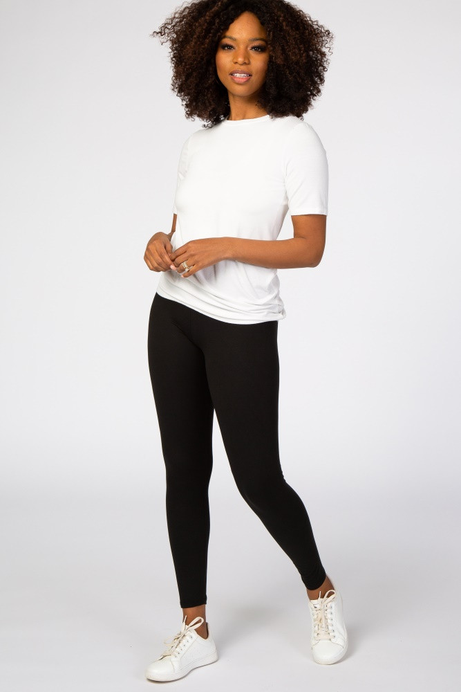Black Leggings | PinkBlush Maternity