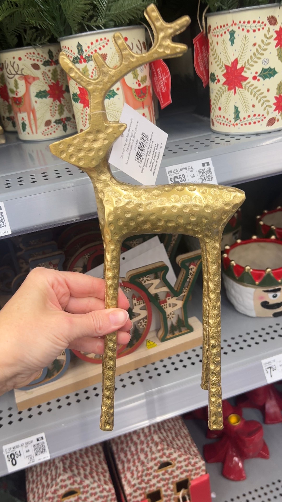 Officially embracing the gold theme this year. Couldn't resist this little gold reindeer guy. Where are you putting your holiday reindeer decor?
mantel styling, fireplace decor, living room inspo, holiday vibes, entryway refresh, sparkle and shine, cozy home, winter wonderland

#LTKSeasonal #LTKFindsUnder50 #LTKHome