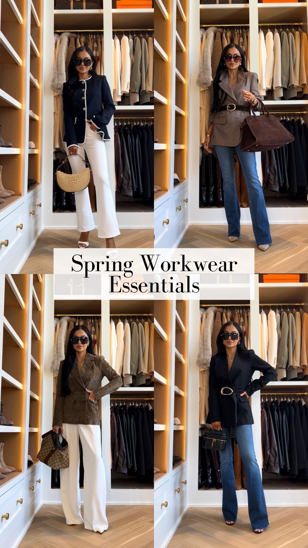Spring workwear essentials 
Zara contrast trim blazer
Zara herringbone blazer that looks just like Veronica beard
Zara suede blazer
Zara belted blazer

Wearing an XS in all! Every piece is so chic with denim or trousers - style it for a business casual workwear fit or trousers for a more polished look!

Miamiamine spring outfits 2026 

#LTKWorkwear #LTKPetite #LTKOver40