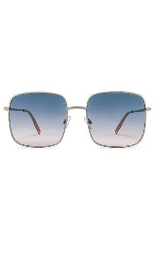 Royal Flush Sunglasses in Silver Groovy | Revolve Clothing (Global)