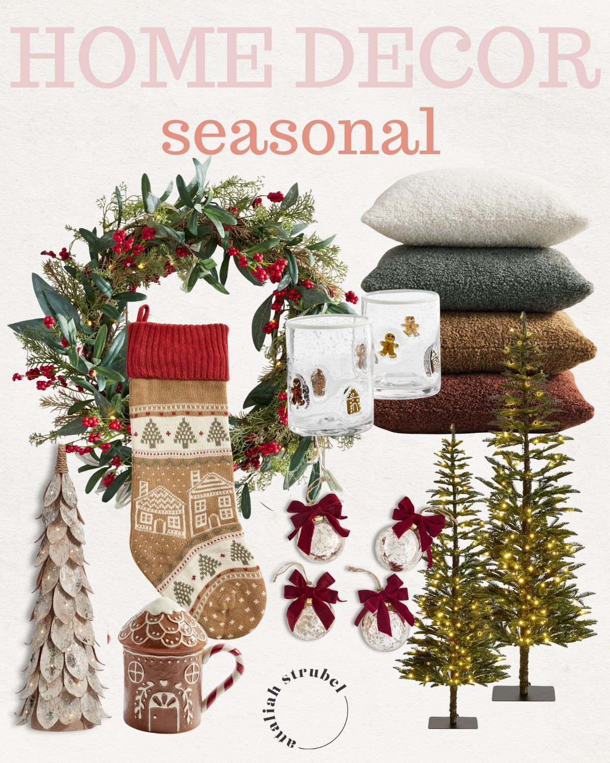 Christmas decor! 

 #LTKHoliday #LTKSeasonal #LTKHome