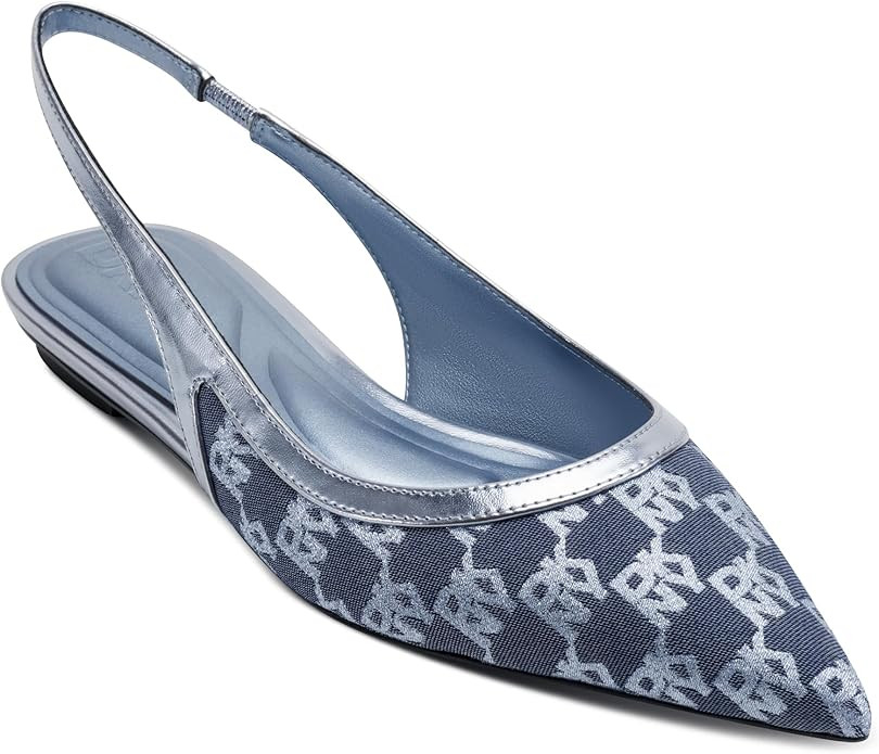 DKNY Women's Millbury-Slingback Everyday Cushioned Insole Footwear Pump | Amazon (US)