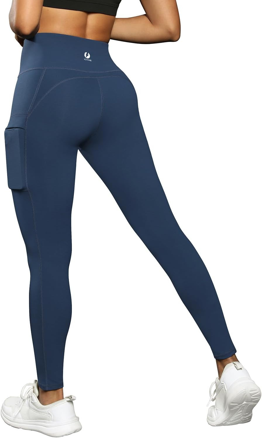 Women's High Waist Yoga Cropped Leggings with Pockets | Amazon (US)