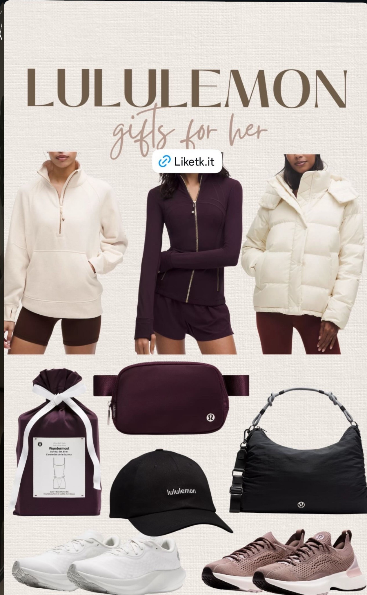 LULULEMON 
Gifts for her

#LTKHoliday #LTKGiftGuide #LTKActive
