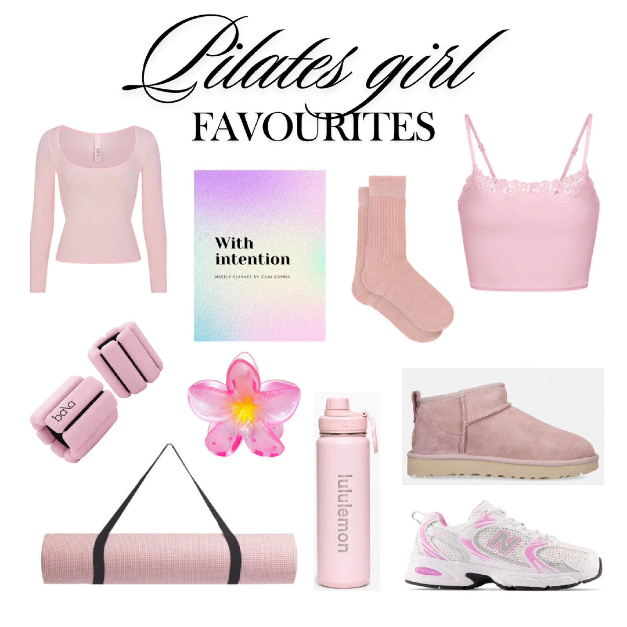 Pilates girl favourites 🧘‍♀️💕