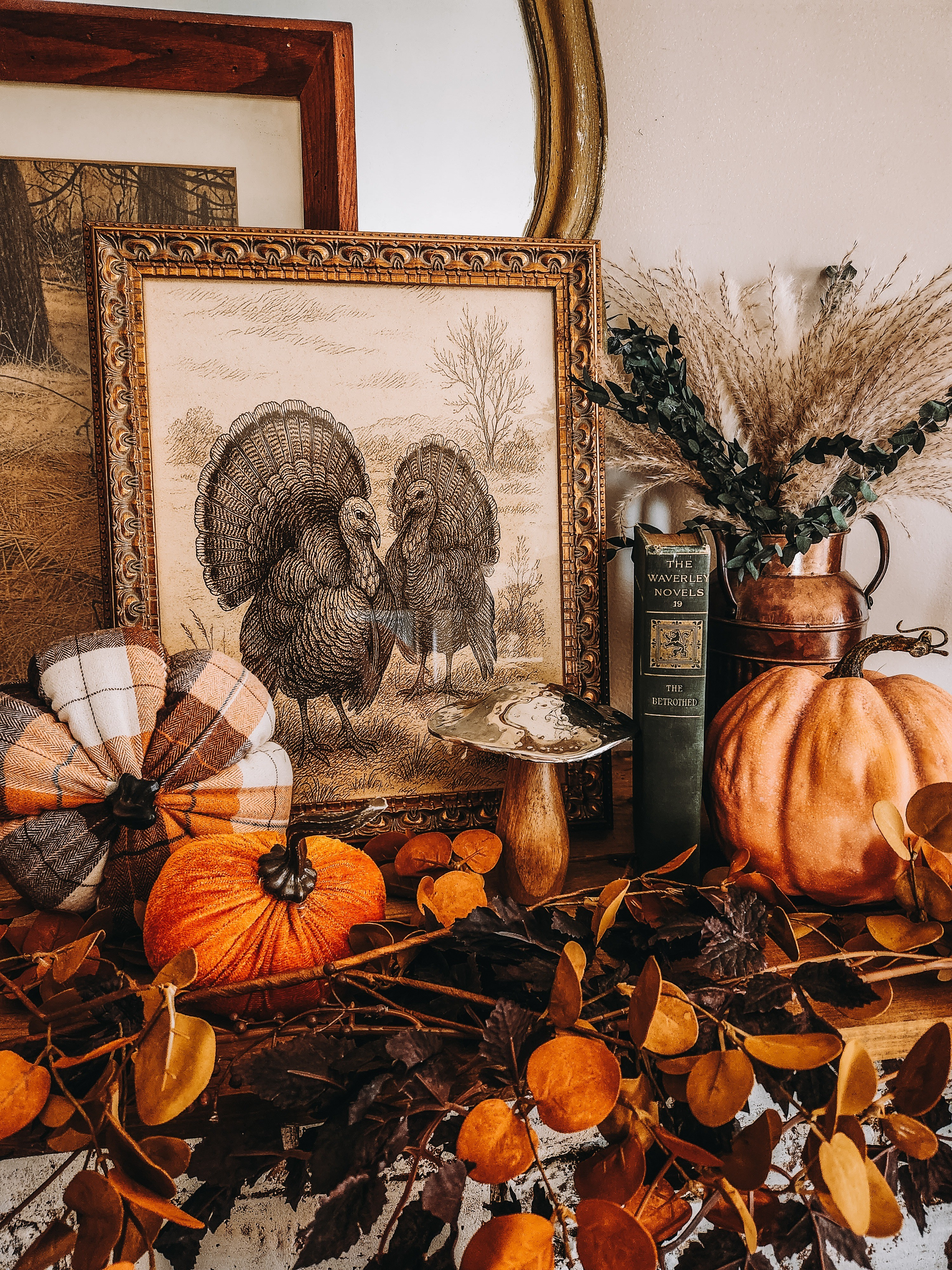 A cozy fall mantel with vintage charm

#LTKSeasonal #LTKHome #LTKStyleTip