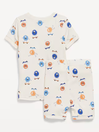 Unisex Snug-Fit Printed Pajama Set for Toddler &amp; Baby | Old Navy (US)