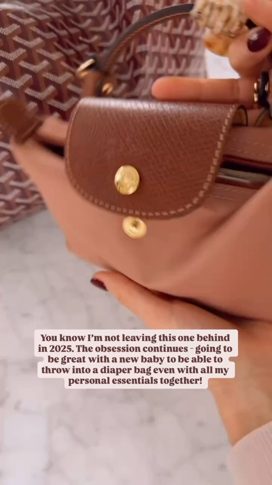 This mini Longchamp bag is great because you can easily move it when you switch bags! It’s a great size!

Loverly Grey, Longchamp, mini bag, pink bag

#LTKootd #LTKdayinmylife #LTKTravel