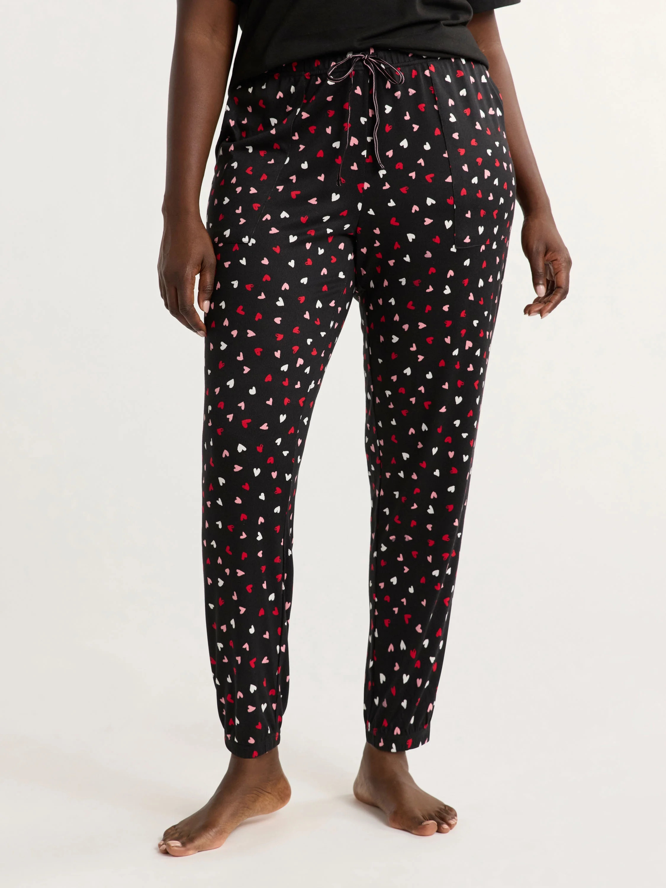 Joyspun Women's and Women’s Plus Hacci Knit Sleep Joggers, Sizes XS to 3X | Walmart (US)