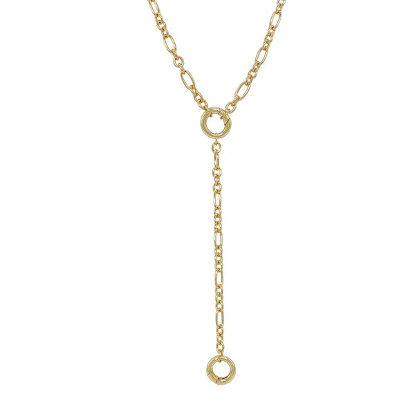Chain Lariat Necklace | Jennifer Miller Jewelry