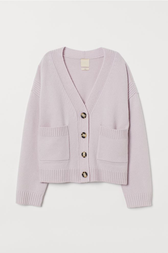 Boxy wool cardigan | H&M (UK, MY, IN, SG, PH, TW, HK)