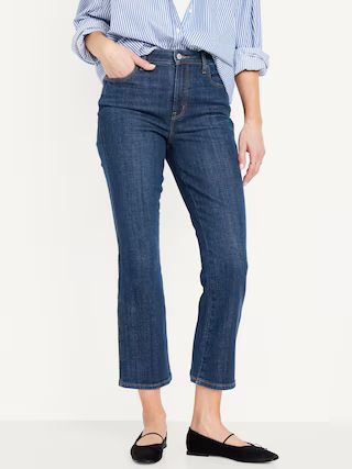High-Waisted 90s Cropped Flare Jeans for Women | Old Navy (US)