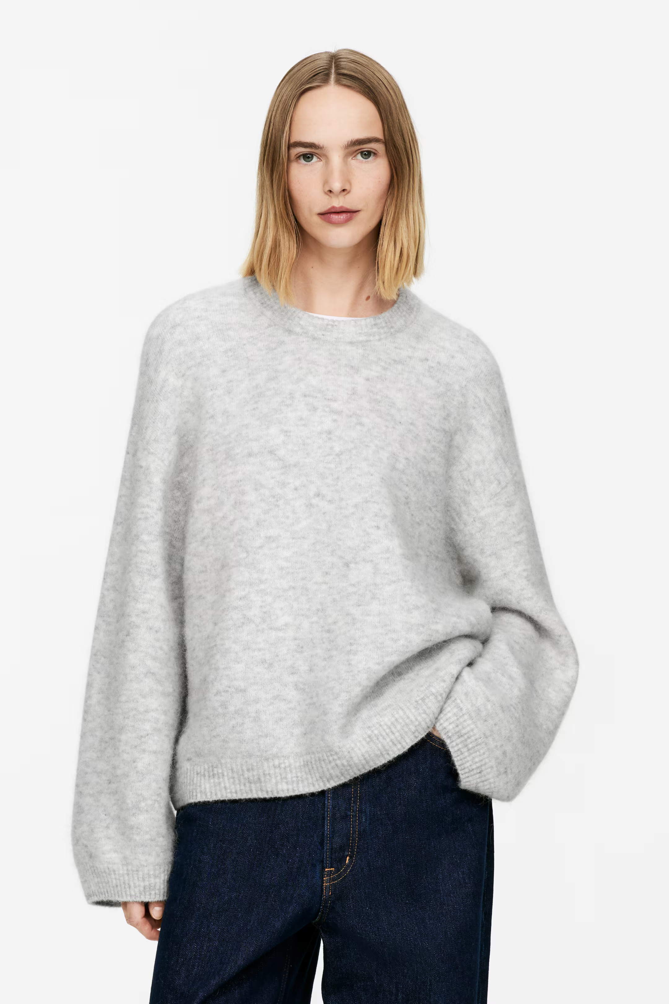 Alpaca-Wool Blend Jumper | H&M (UK, MY, IN, SG, PH, TW, HK)