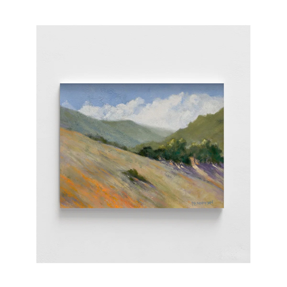 Old Toll Road, Calistoga By Ed Penniman, Extra Large Nature Painting Print, Rustic Cabin Decor, B... | Wayfair North America