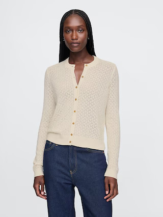 Pointelle Cardigan | Gap (US)