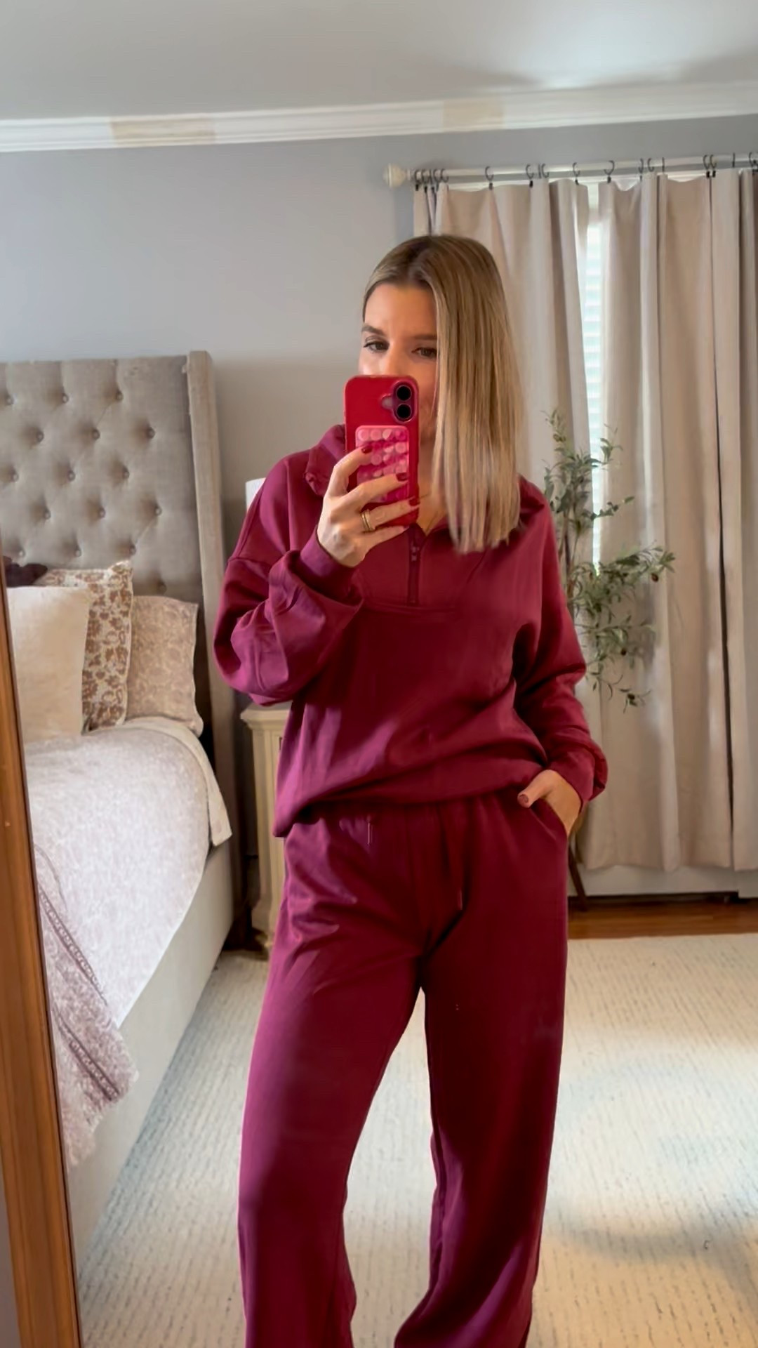 The cutest two piece set that is petite!! I’m wearing an XS petite in hot pink color. I love this color on! 

#LTKFindsUnder50 #LTKPetite #LTKHoliday