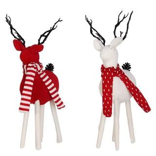 Assorted 18" Red & White Standing Deer by Ashland®, 1pc. | Michaels Stores