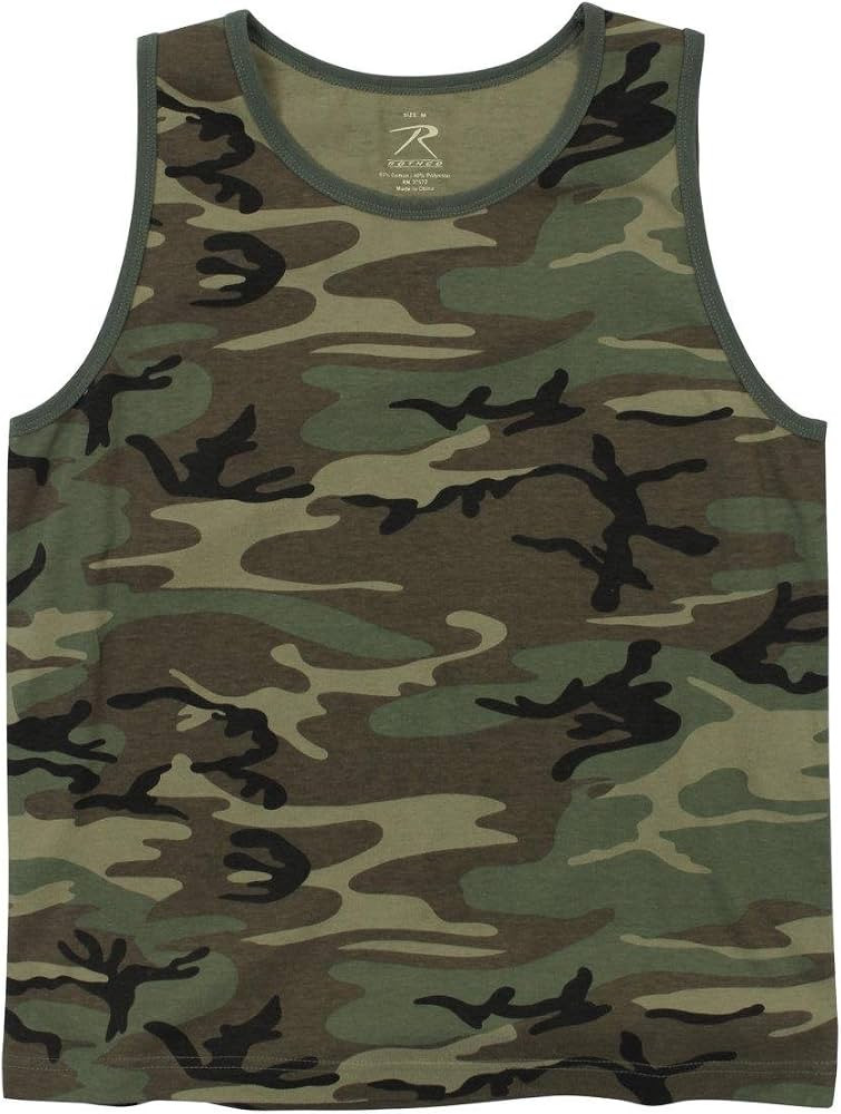 Rothco Tank Top, Vintage Woodland Camo, Large | Amazon (CA)