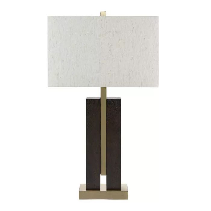 32" Cooper Table Lamp Clear (Includes LED Light Bulb) - Cresswell Lighting | Target