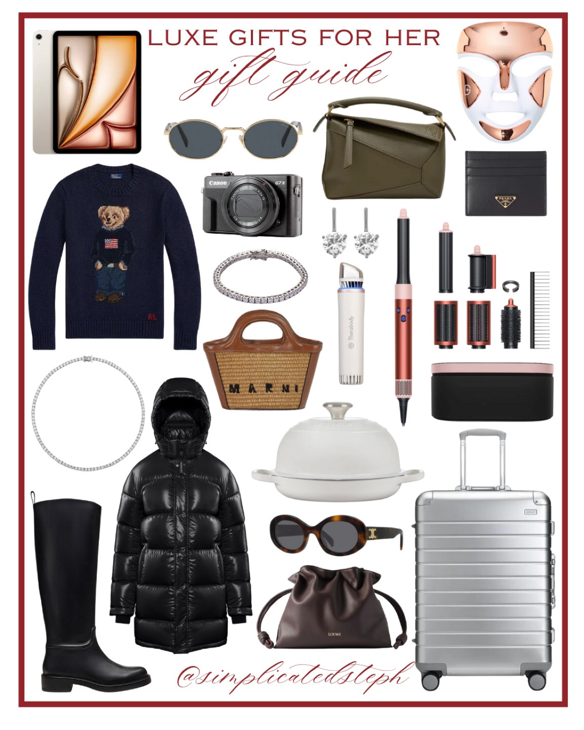 Luxury gifts for her 
Luxe gifts for her 
Gift for her 
Gifts for mom 
Gifts for best friend 
Gifts for sister 
Gift guide for her 

#LTKGiftGuide #LTKStyleTip #LTKSeasonal
